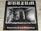 BURZUM RAGNAROK Demos Unreleased Trks LP Bathory Slayer