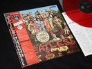 BEATLES Sgt Pepper JAPAN 80s RED WAX vinyl MONO LP sgt.