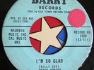 45 RPM record Frank Howard northern soul on Barry 1008