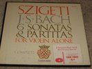 JOSEPH SZIGETI- BACH SONATAS-VANGUAR?D-BOX ( 3 ) LPS-NM