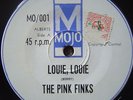 THE PINK FINKS  PRE DADDY COOL 1965 OZ GARAGE 45  LOUIE