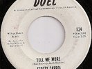 SCOTTY CARROL / TELL ME MORE / LISTEN