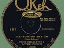 OKeh Blind Willie Dunn Lonnie Johnson DEEP MINOR RHYTHM