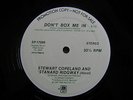 Stewart Copeland Don't Box Promo White Label 12