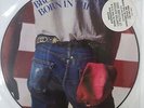 Bruce Springsteen Born in the USA LP Fotodisco UK original 1984 con sticker