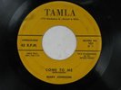 MARV JOHNSON Come To Me RARE ORIGINAL TAMLA MOTOWN 45