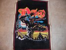 DIO HOLY DIVER BLACK LIGHT POSTER 1984 BLACK SABBATH