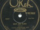 LISTEN- Rare Jazz 78 - Louis Armstrong - West End Blues