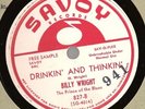 Billy Wright 78 SAVOY Turn Your Lamps   DJ COPY 1952