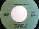 rare Modern Soul Boogie 45 WILLIE COLLINS she's hot