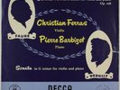 DECCA ED.1 FAURE DEBUSSY VIOLIN SON. FERRAS BARBIZET NM