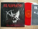 BLASPHEMY -FALLEN ANGEL OF DOOM LP 1990 ORIG.WILD RAGS