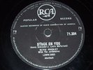 Elvis Presley - Stuck On You South African Original 78