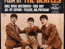 FOUR By THE BEATLES EP picture cover ONLY NO reserve