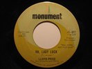 Northern Soul 45 LLOYD PRICE Lady Luck MONUMENT HEAR