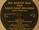 DISCO DAVE High Power Rap RARE OLD SCHOOL/DISCO/RAP 12