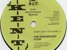 KENT 31st ANNI SPECIAL-THE PARAMOUNT FOUR-*SORRY AIN'T*