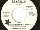Northern Soul 45 Brenda Lee Jones You're The.. on Rust