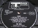 The Who TOMMY UK LP 1ST No 2657 LAMINATED 100% MINT
