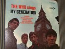 The Who Sings My Generation Original Stereo LP Decca