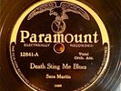 SARA MARTIN w KING OLIVER PARAMOUNT Death Sting Me Bls