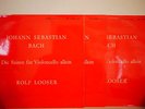 VDE BACH Complete Sonatas & Partitas – Rolf Looser