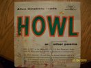 Allen Ginsberg Reads Howl LP Beat Poetry Rare NM- Nice