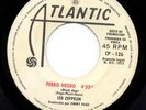 LED ZEPPELIN BLACK DOG RARE SPANISH 7