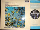 DECCA SXL 6408 WB ED3 FRANCK/BRAHMS PERLMAN/ASHKENAZY