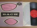 BACH Angelle Bundervoet 1956 UK LP Ducretet-Thomson
