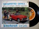 QUARTETTO CETRA - LAMBRETTA TWIST - RARO 45 GIRI