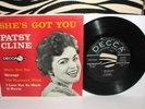 PATSY CLINE She's Got You EP Decca Original w/Cover