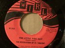 Revolution of St. Vincent Little You Say Island Funk 45