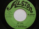 J P ROBINSON Hot Love ALSTON MIAMI DEEP FUNK 45 HEAR