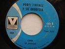 PORFI JIMENEZ Coro VELVET MIAMI LATIN FUNK 45 HEAR