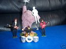 The Beatles Metal FIGURES Hand Painted FREE AS A BIRD 