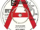 BETTY EVERETT YOU'RE NO GOOD RARE PROMO NORTHERN SOUL