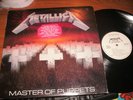 METALLICA Master of Puppets LP ELEKTRA promo w/sticker