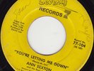 NORTHERN SOUL 45 RPM - ANN SEXTON on SEVENTY 7 RECORDS