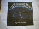 1984 METALLICA RIDE THE LIGHTNING LP