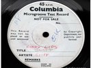 Cliff Richard Lucky Lips UK Columbia 1-Sided Test Press