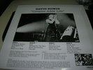 DAVID BOWIE    cocaine adds life 2 LP  clear  vinyl