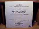 BACH VASA PRIHODA VIOLIN GREEN CETRA 1ed '57 ITALY LP