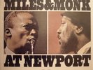 MILES DAVIS And THELONIOUS MONK At Newport LP 2-eye NM-