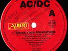 SHAKE YOUR FOUNDATIONS PROMO OZ 45 PC AC/DC HARD ROCK
