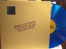JOHN LENNON Telecast Blue Vinyl 1970's TMOQ BEATLES