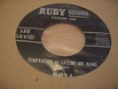LEE DAVID 45 “TEMPTATION IS CALLIN’ MY NAME” N. Soul.