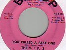 rare soul 45 THE V.I.P.'S you pulled a fast one  HEAR
