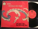 JULIUS BACHI musik fur cello und orgel SWISS HMV rare
