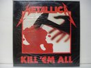 METALLICA KILL 'EM ALL 1989 LP PICTURE & LYRIC W/IN SS